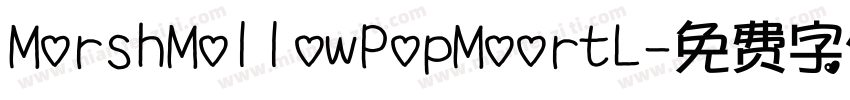 MorshMollowPopMoortL字体转换
