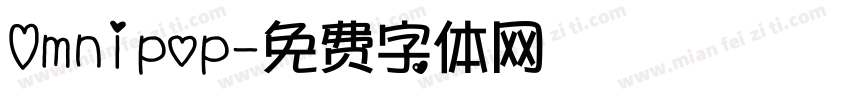 Omnipop字体转换