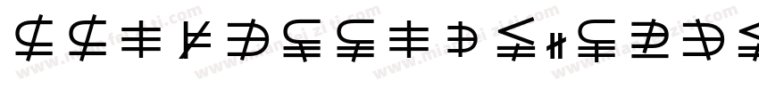 MMaFermat-Bold字体转换