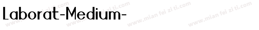 Laborat-Medium字体转换