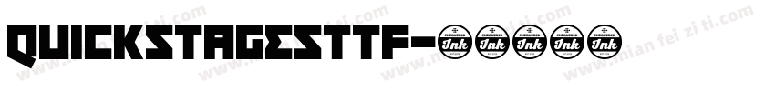 Quickstagesttf字体转换