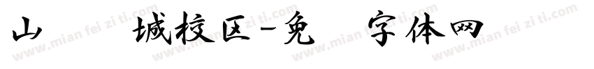 山东书城校区字体转换
