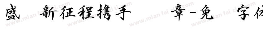 盛启新征程携手书华章字体转换