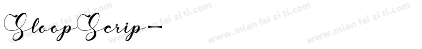 SloopScrip字体转换