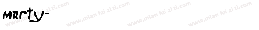 marty字体转换