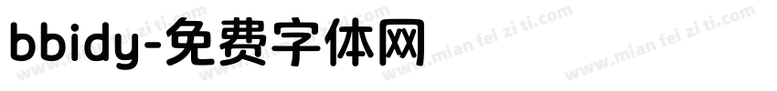bbidy字体转换