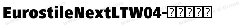 EurostileNextLTW04字体转换