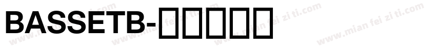 BASSETB字体转换