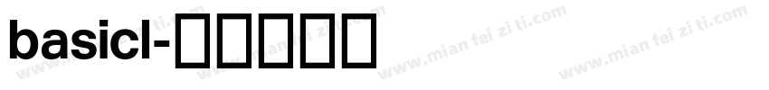 basicl字体转换
