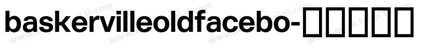 baskervilleoldfacebo字体转换