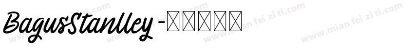 BagusStanlley字体转换