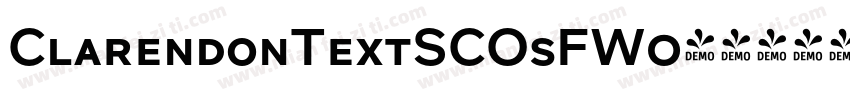ClarendonTextSCOsFW0字体转换