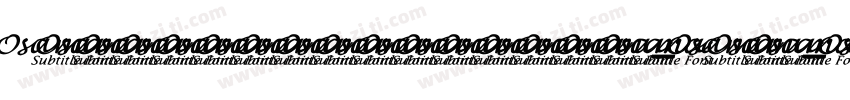 AraOsamaSubtitle-Reg字体转换