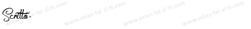 Scritto字体转换