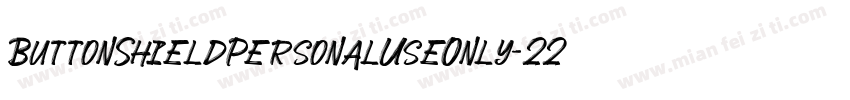 ButtonShieldPersonalUseOnly-22ww字体转换