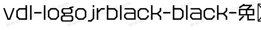 vdl-logojrblack-black字体转换