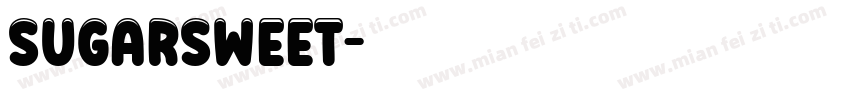 SugarSweet字体转换