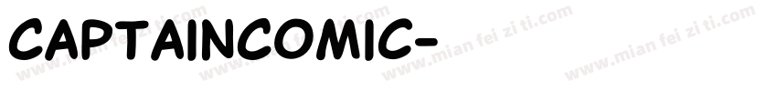 CaptainComic字体转换