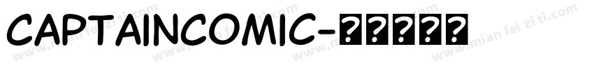 CaptainComic字体转换