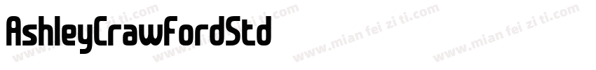 AshleyCrawfordStd字体转换