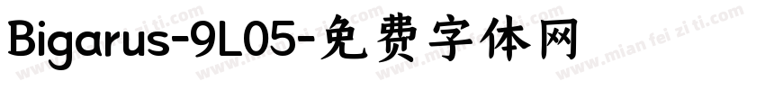 Bigarus-9L05字体转换