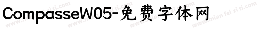 CompasseW05字体转换