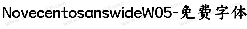 NovecentosanswideW05字体转换