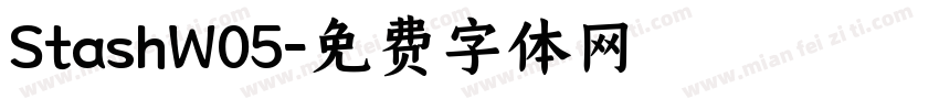 StashW05字体转换
