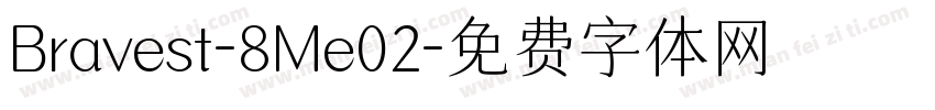 Bravest-8Me02字体转换