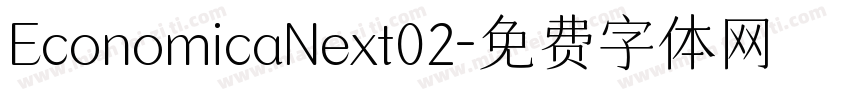 EconomicaNext02字体转换