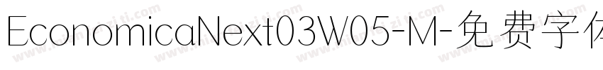 EconomicaNext03W05-M字体转换