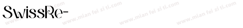 SwissRe字体转换