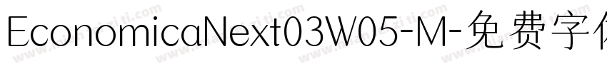 EconomicaNext03W05-M字体转换