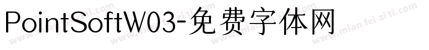 PointSoftW03字体转换