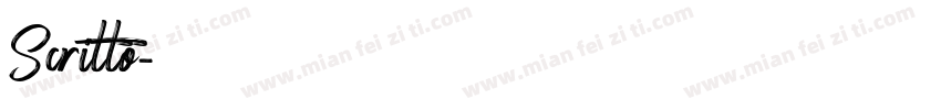 Scritto字体转换