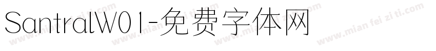 SantralW01字体转换