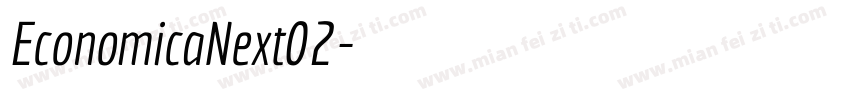 EconomicaNext02字体转换