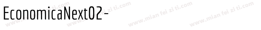 EconomicaNext02字体转换