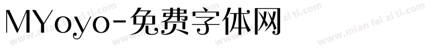 MYoyo字体转换