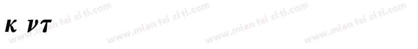 ksnt-13字体转换