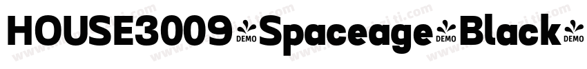 HOUSE3009-Spaceage-Black-Beta字体转换