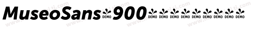 MuseoSans-900-常规字体转换