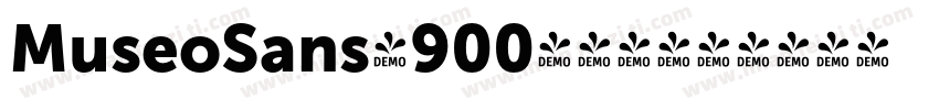 MuseoSans-900-常规字体转换