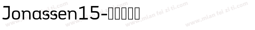 Jonassen15字体转换