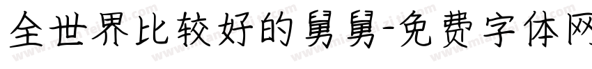 全世界比较好的舅舅字体转换