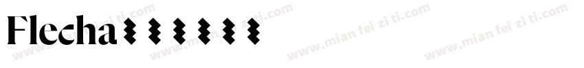 Flecha字体转换