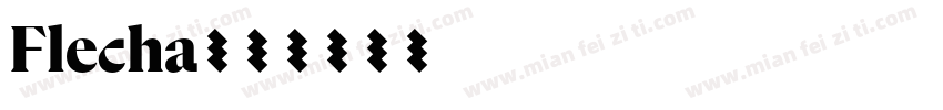 Flecha字体转换
