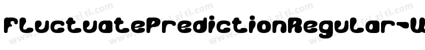 FluctuatePredictionRegular-WGBv字体转换