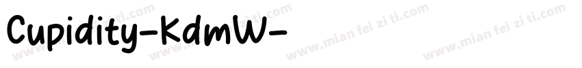 Cupidity-KdmW字体转换
