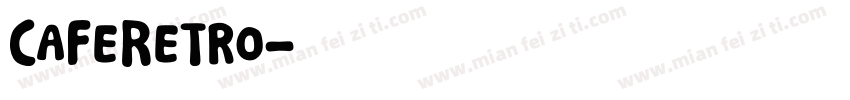 CafeRetro字体转换